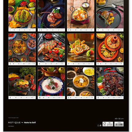Presco Gourmet Kalender 2026 Groot