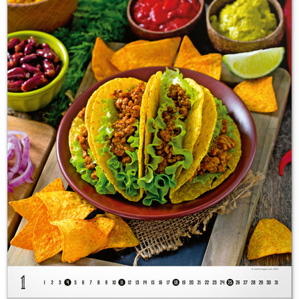 Presco Gourmet Kalender 2026 Groot