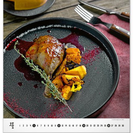 Presco Gourmet Kalender 2026 Groot