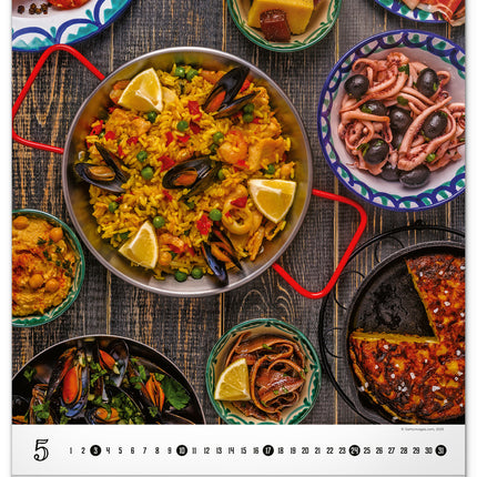 Presco Gourmet Kalender 2026 Groot