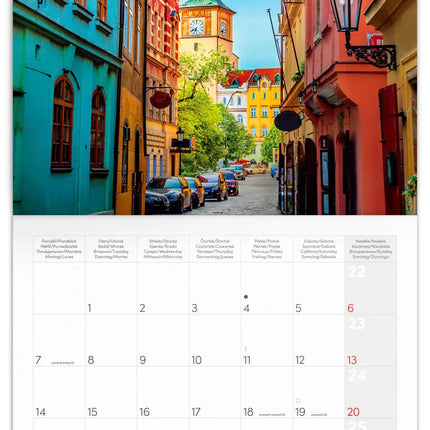 PRESCO GROUP, a.s. Praag Kalender 2027