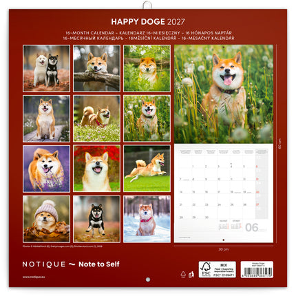 Presco Happy Dog Kalender 2027