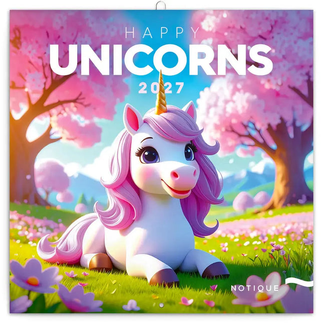 Presco Happy Unicorns Kalender 2027