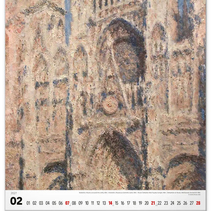 Presco Impressionism Kalender 2027 Groot