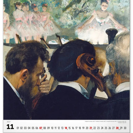 Presco Impressionism Kalender 2027 Groot