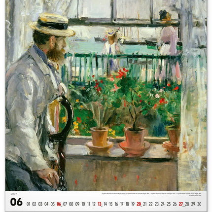 Presco Impressionism Kalender 2027 Groot
