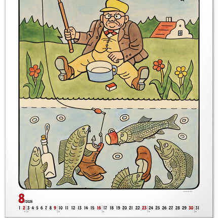 Presco Josef Lada Kalender 2026