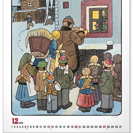 Presco Josef Lada Kalender 2026