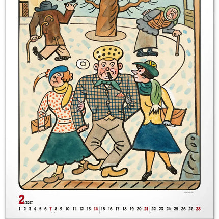 Presco Josef Lada Kalender 2027