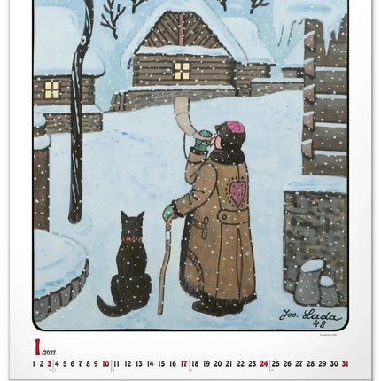 Presco Josef Lada Kalender 2027