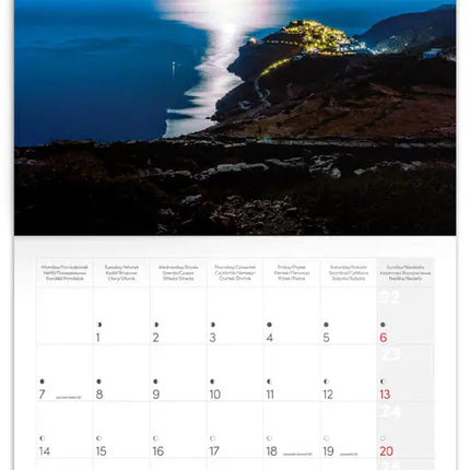 Presco Maan Kalender 2027