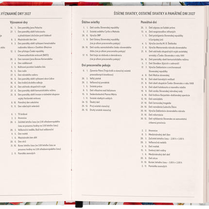Presco Magnetische Weekplanner Poppies 2027