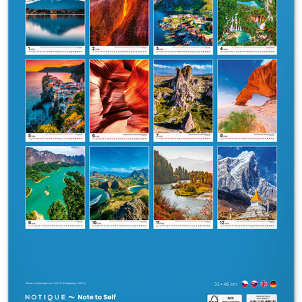 Presco National Parks Kalender 2026 Groot