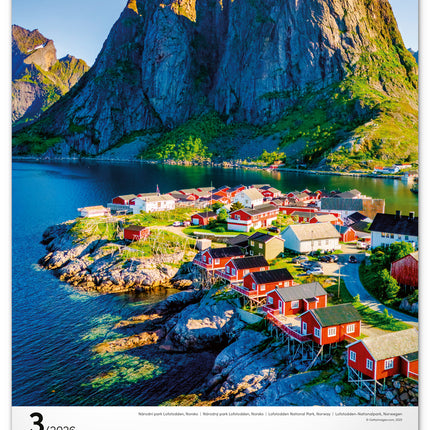 Presco National Parks Kalender 2026 Groot