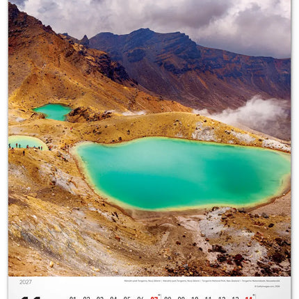 Presco National Parks Kalender 2027 Groot