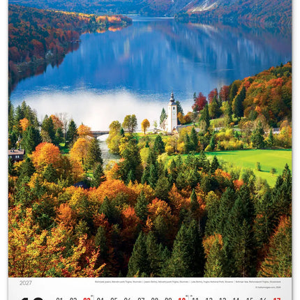 Presco National Parks Kalender 2027 Groot