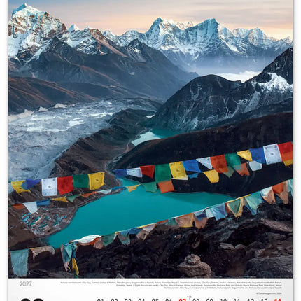 Presco National Parks Kalender 2027 Groot