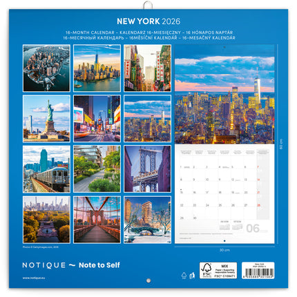 Presco New York Kalender 2026