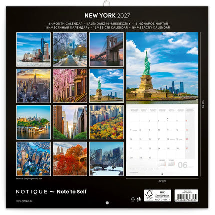 Presco New York Kalender 2027