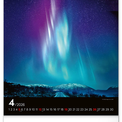Presco Noorderlicht Kalender 2027 Groot