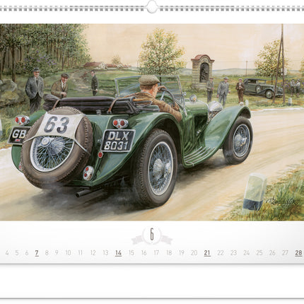 Presco Oldtimers Kalender 2026 Groot