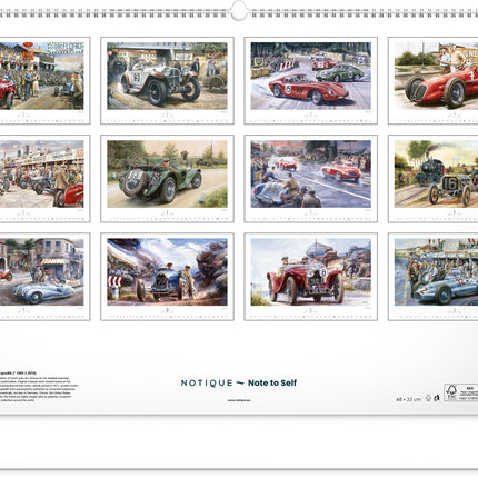 Presco Oldtimers Kalender 2026 Groot