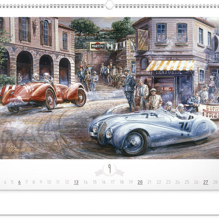 Presco Oldtimers Kalender 2026 Groot