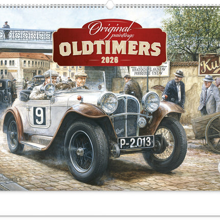 Presco Oldtimers Kalender 2026 Groot