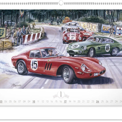 Presco Oldtimers Kalender 2027 Groot