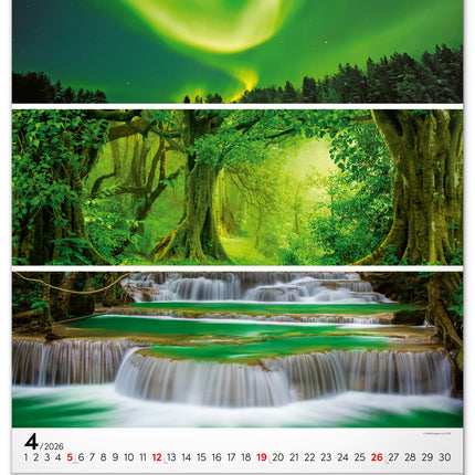 Presco Palette Kalender 2026 Groot