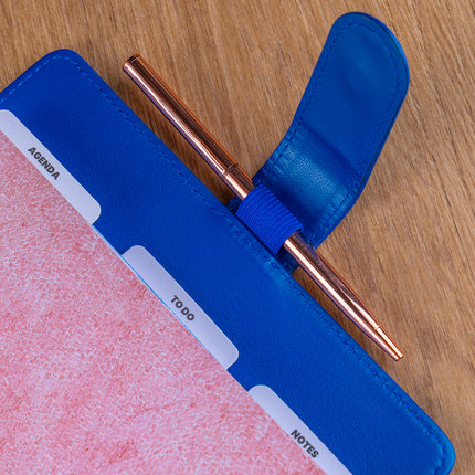 Presco Refill – Week Ringband Planner 2027, Royal Blue