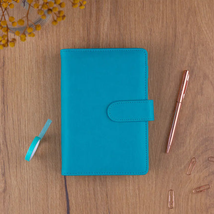 Presco Refill – Week Ringband Planner 2027, Turquoise