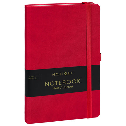 Presco Rood Notitieboek A5 Stippen