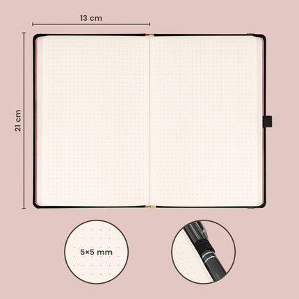 Presco Rozen Notitieboek A5