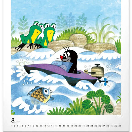 Presco The Little Mole Kalender 2027 Groot