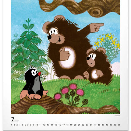 Presco The Little Mole Kalender 2027 Groot