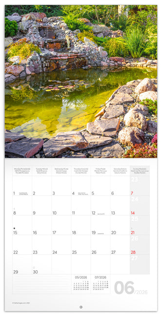 Presco Tuinen Kalender 2026