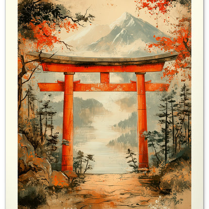 Presco Vintage Posters -Japanse Kunst Kalender 2026 Groot