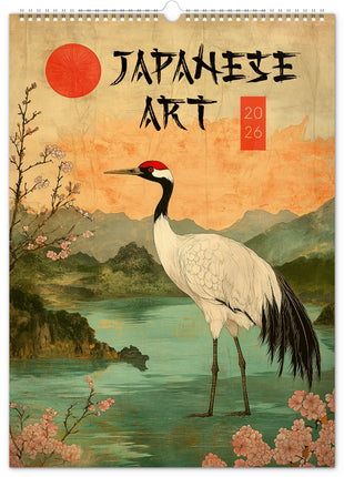 Presco Vintage Posters -Japanse Kunst Kalender 2026 Groot