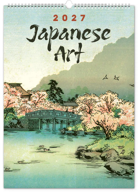Presco Vintage Posters -Japanse Kunst Kalender 2027 Groot