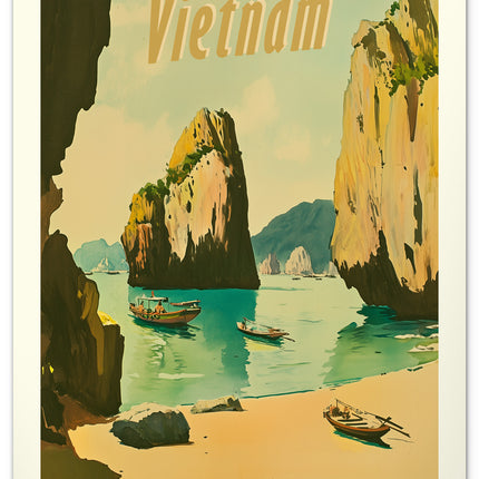 Presco Vintage Posters - Tropisch Paradijs Kalender 2026 Groot
