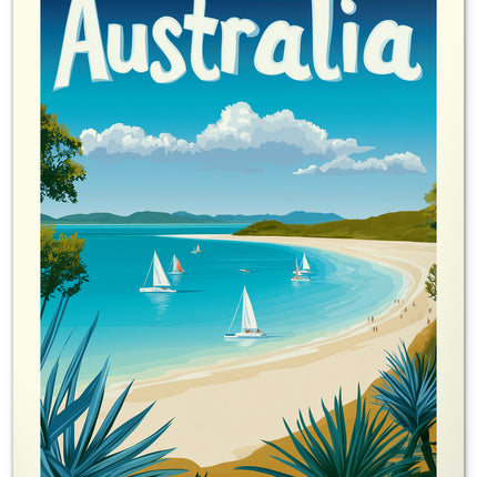 Presco Vintage Posters - Tropisch Paradijs Kalender 2026 Groot