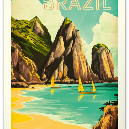 Presco Vintage Posters - Tropisch Paradijs Kalender 2026 Groot