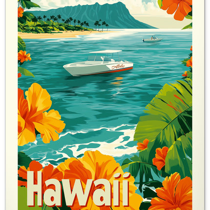 Presco Vintage Posters - Tropisch Paradijs Kalender 2026 Groot