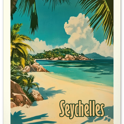 Presco Vintage Posters - Tropisch Paradijs Kalender 2026 Groot
