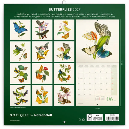 Presco Vlinder Kalender 2027