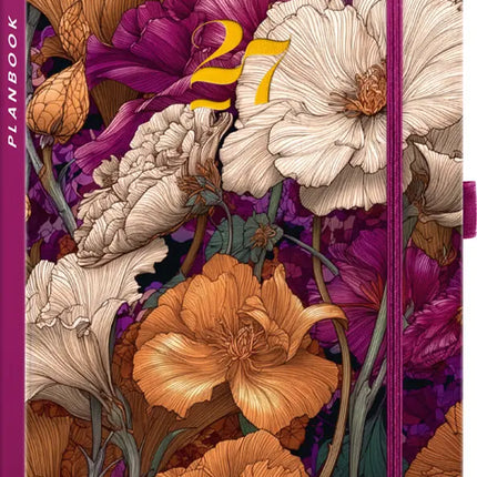 Presco Weekagenda Vintage Flowers 2027