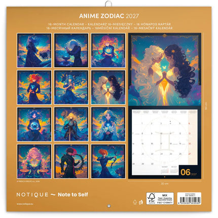 Presco Zodiac Kalender 2027