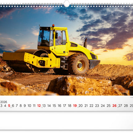 Presco Zware Machines Kalender 2026
