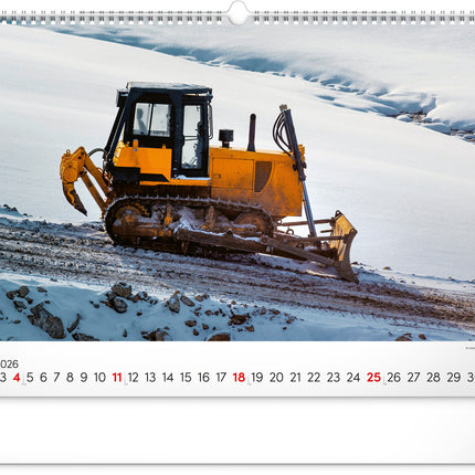 Presco Zware Machines Kalender 2026